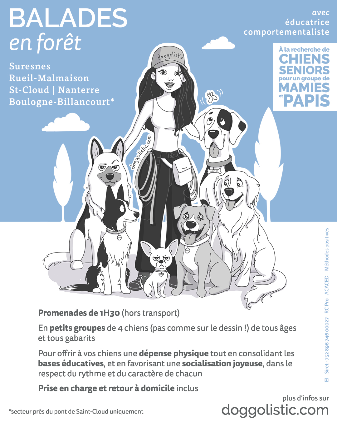 Balades collectives avec Doggolistic